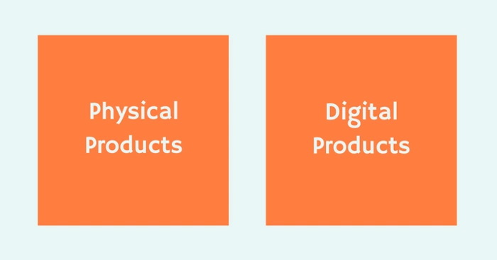 types of online products
