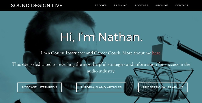 Nathan Lively course page